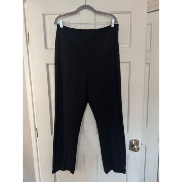 Tory Birch Black Wool Wide leg Dress pants, size 12 - Picture 1 of 12